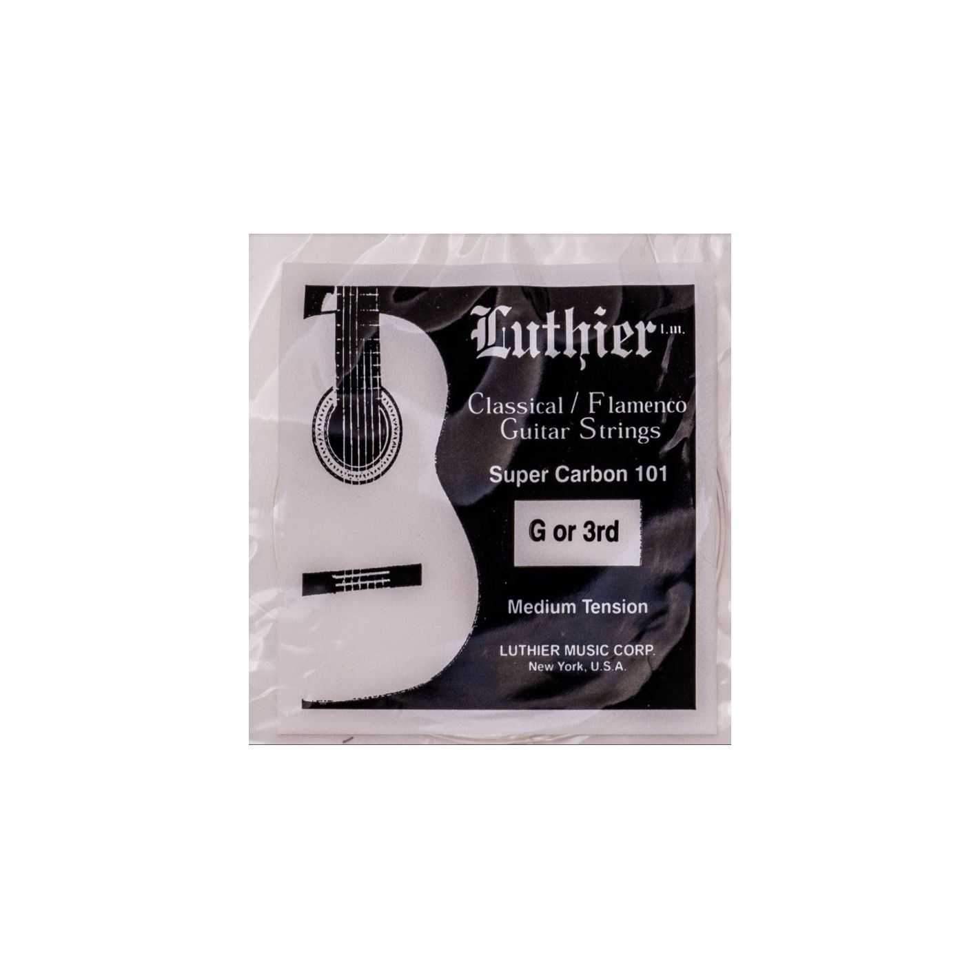 LUTHIER CUERDA 3RD SUPER CARBON CLASICA LU-03CMT