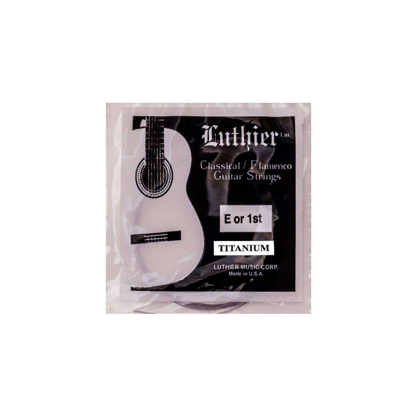 LUTHIER CUERDA 1ST TITANIUM CLASICA LU-01TI