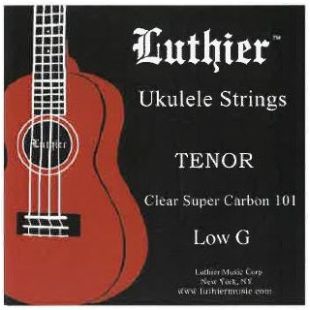 LUTHIER JUEGO CUERDAS UKELELE TENOR LOW G LU-TELG