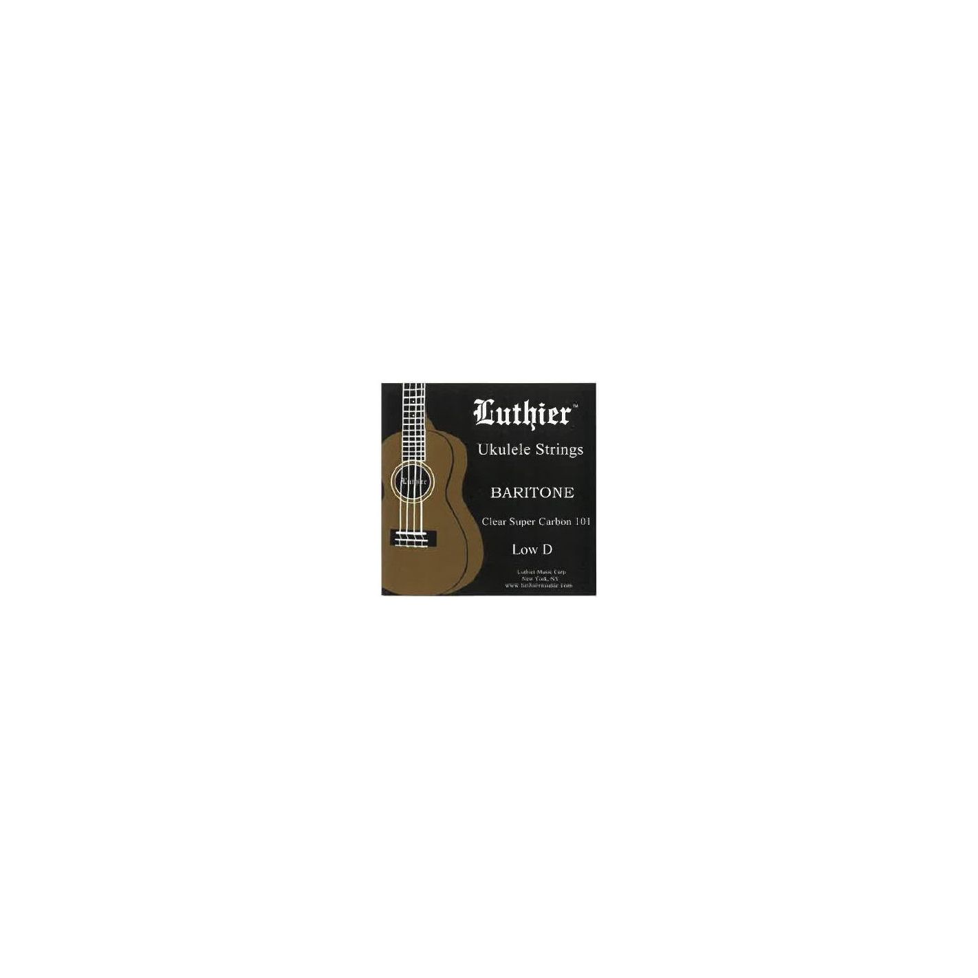 LUTHIER JUEGO CUERDAS UKELELE BARITONO LOW D LU-BALD