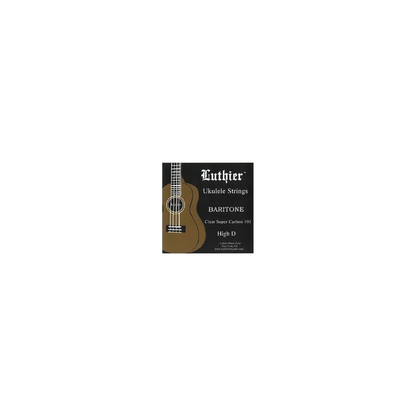 LUTHIER JUEGO CUERDAS UKELELE BARITONO HIGH D LU-BAHD