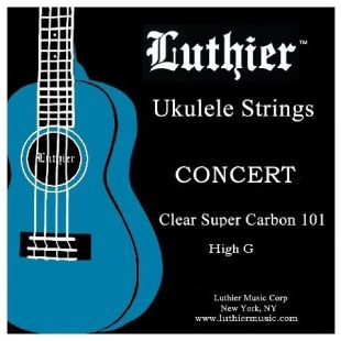 LUTHIER JUEGO CUERDAS UKELELE CONCERT 101-CON