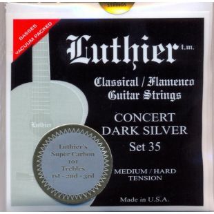 LUTHIER JUEGO CUERDAS 35 SUPER CARBON GUITARRA CLASICA LU-35SC