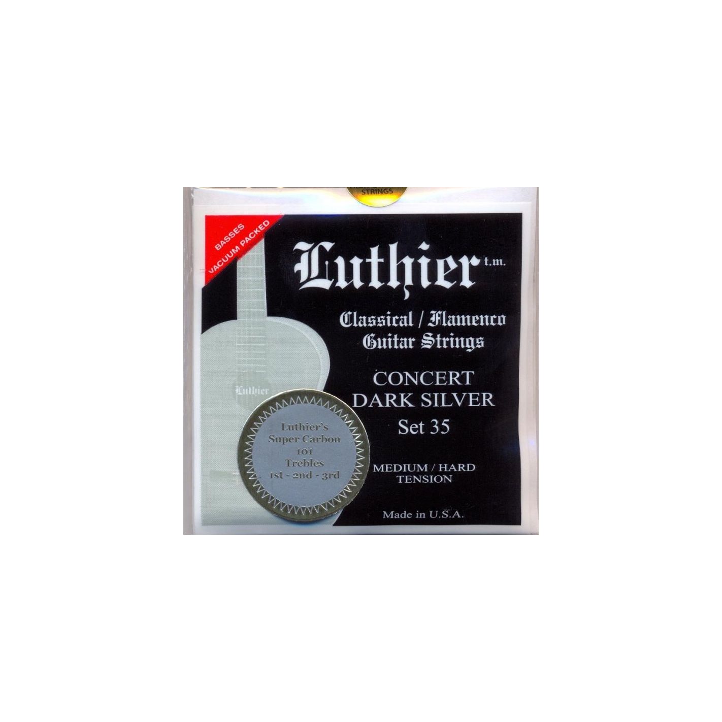 LUTHIER JUEGO CUERDAS 35 SUPER CARBON GUITARRA CLASICA LU-35SC