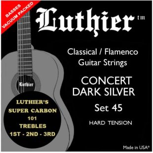 LUTHIER JUEGO CUERDAS 45 SUPER CARBON CLASICA LU-45SC