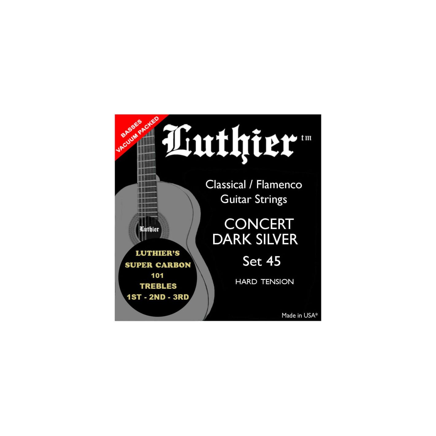 LUTHIER JUEGO CUERDAS 45 SUPER CARBON CLASICA LU-45SC