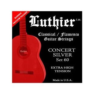 LUTHIER JUEGO CUERDAS 60 GUITARRA CLASICA LU-60