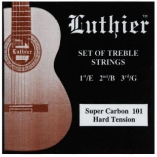 LUTHIER JUEGO CUERDAS PRIMAS CARBON LU-123CHT