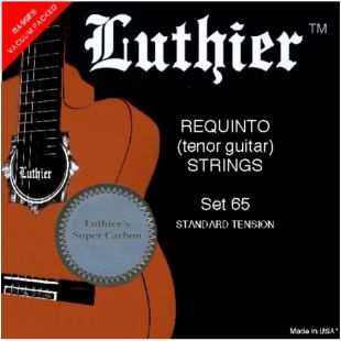 LUTHIER JUEGO CUERDAS REQUINTO CARBONO LU-65SC