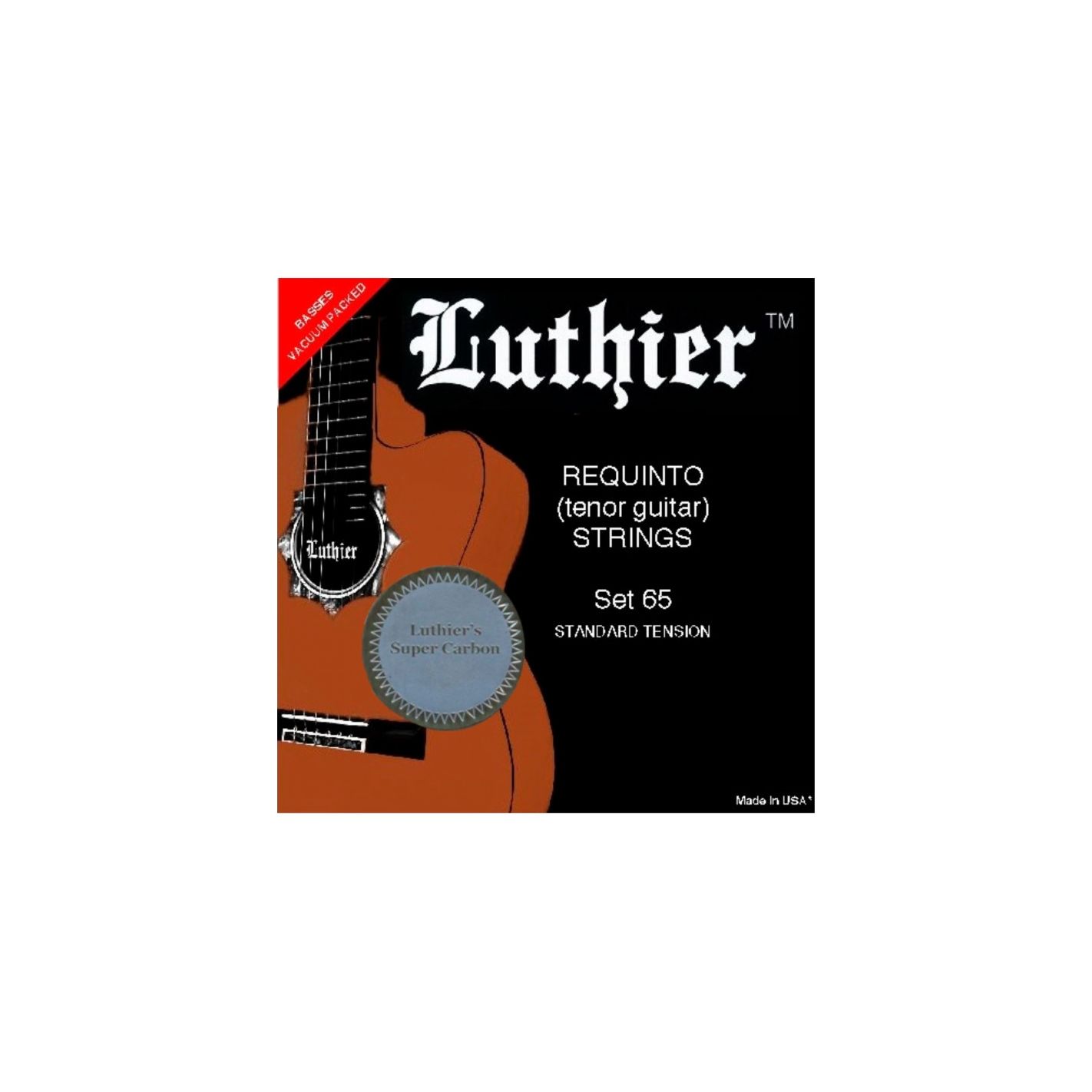 LUTHIER JUEGO CUERDAS REQUINTO CARBONO LU-65SC
