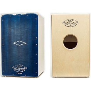 PEPOTE CAJON FLAMENCO JALEO TAPA AZUL