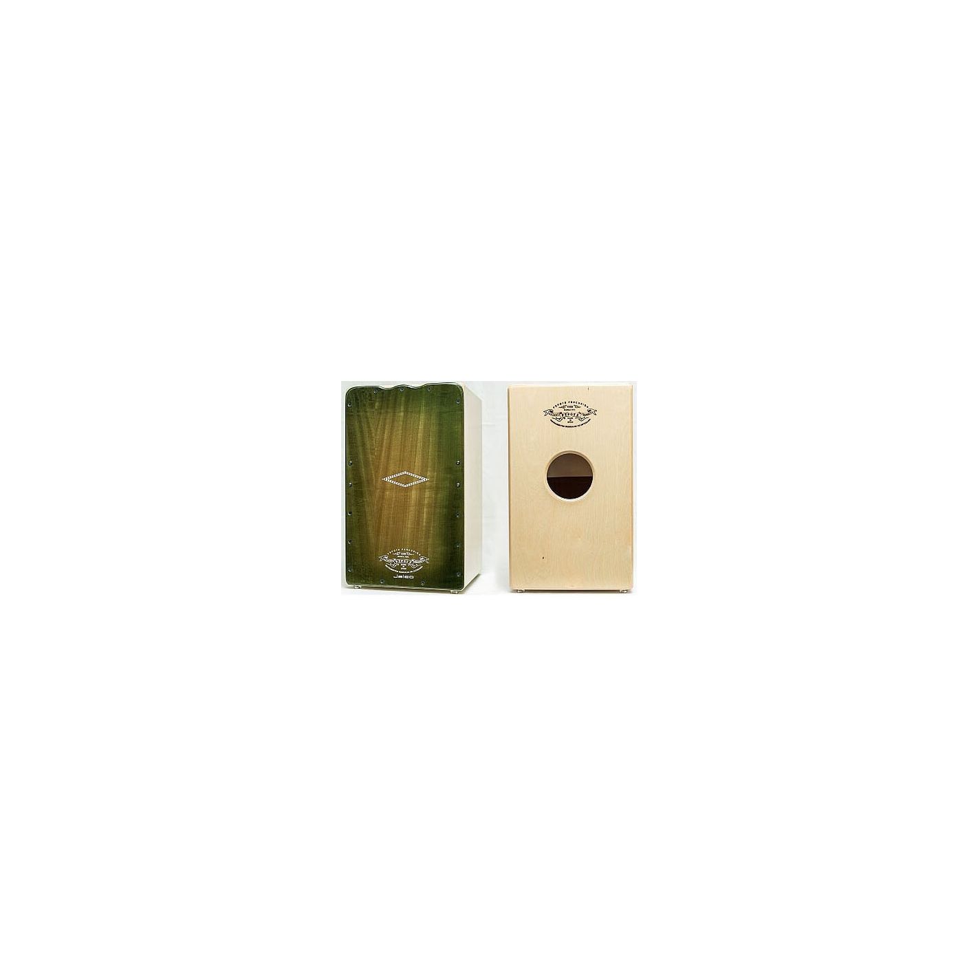 PEPOTE CAJON FLAMENCO JALEO TAPA VERDE