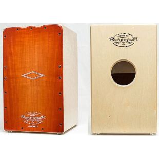 PEPOTE CAJON FLAMENCO JALEO TAPA NARANJA