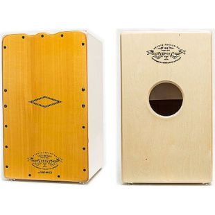 PEPOTE CAJON FLAMENCO JALEO TAPA AMARILLA
