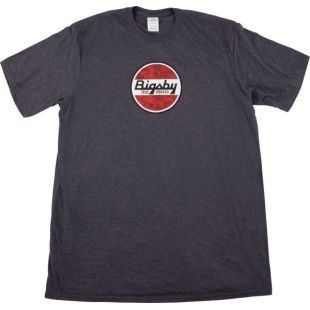 BIGSBY BIGSBY ROUND LOGO TEE GRY S