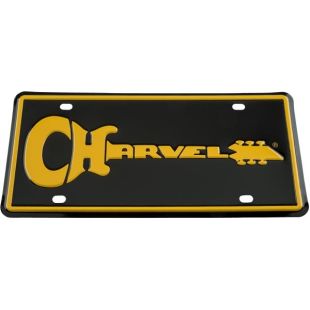 CHARVEL CHARVEL GTR LOGO LICENSE PLATE