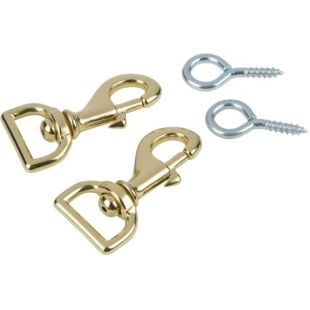 EVH EVH STRAP CLASPS W EYE HOOKS