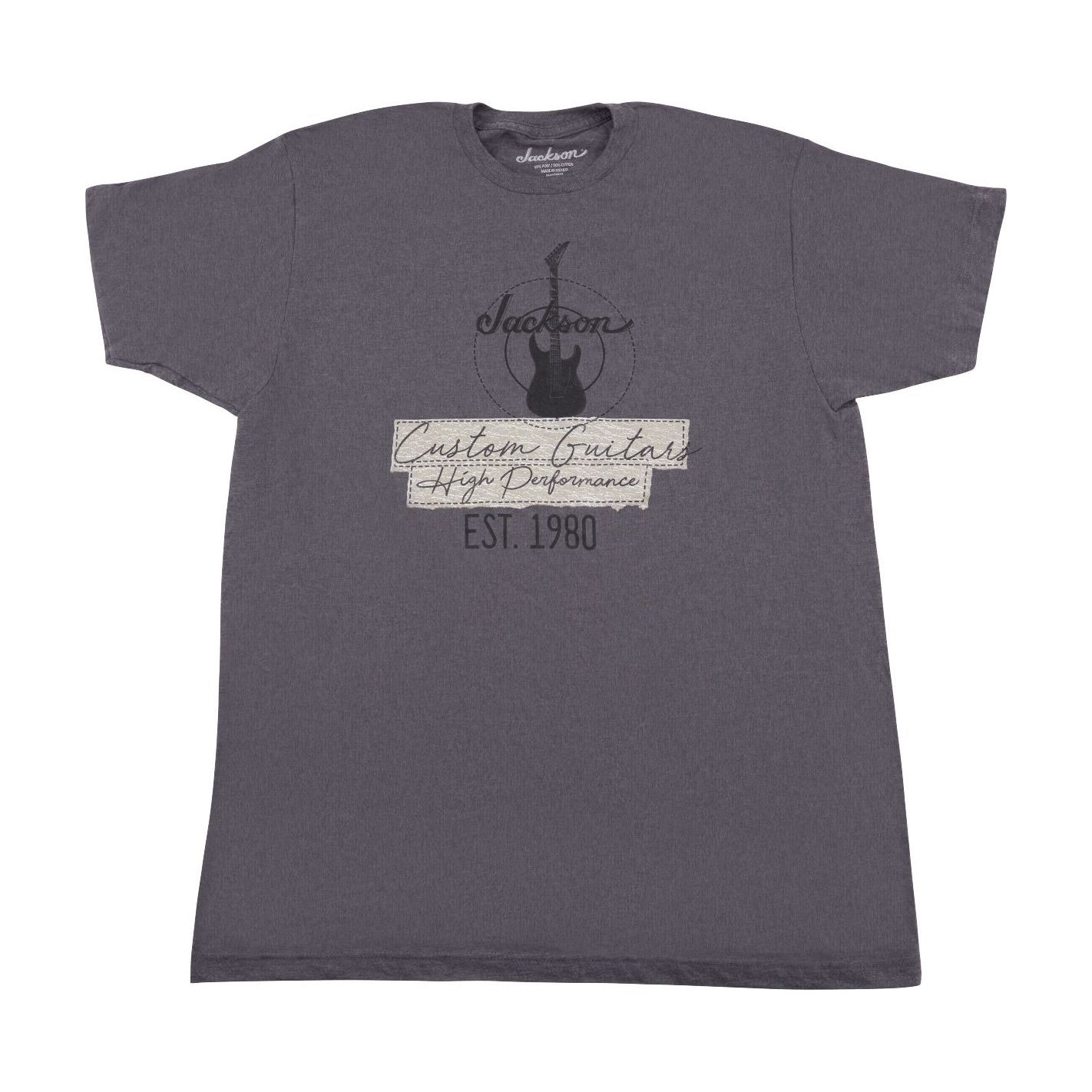JACKSON JACKSON CUST GUITAR TEE BLK XL