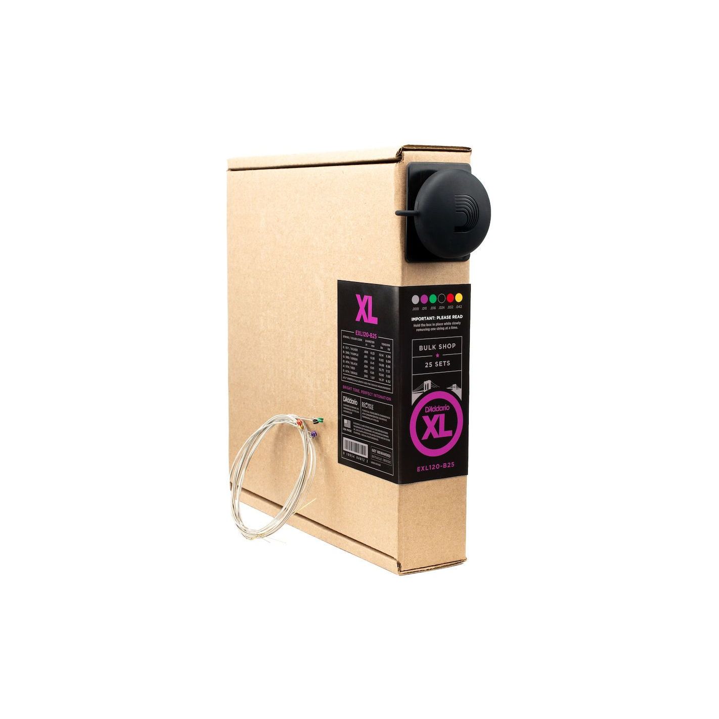 DADDARIO EXL120-B25