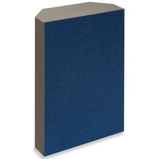 EZ ACOUSTICS EZ FOAM FABRIC CORNER TRAP BLUE