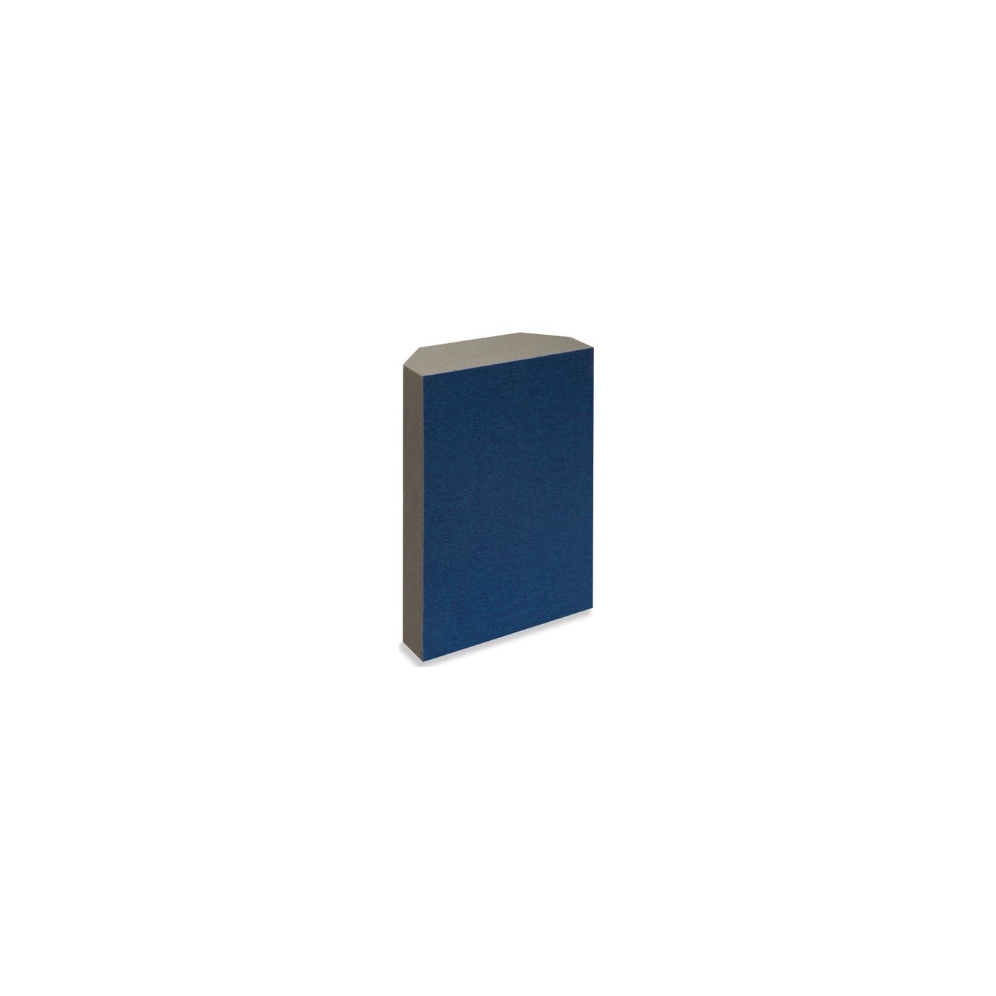 EZ ACOUSTICS EZ FOAM FABRIC CORNER TRAP BLUE