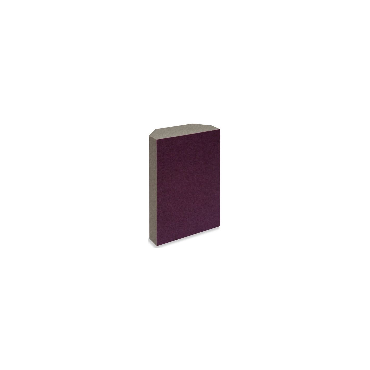 EZ ACOUSTICS EZ FOAM FABRIC CORNER TRAP PURPLE