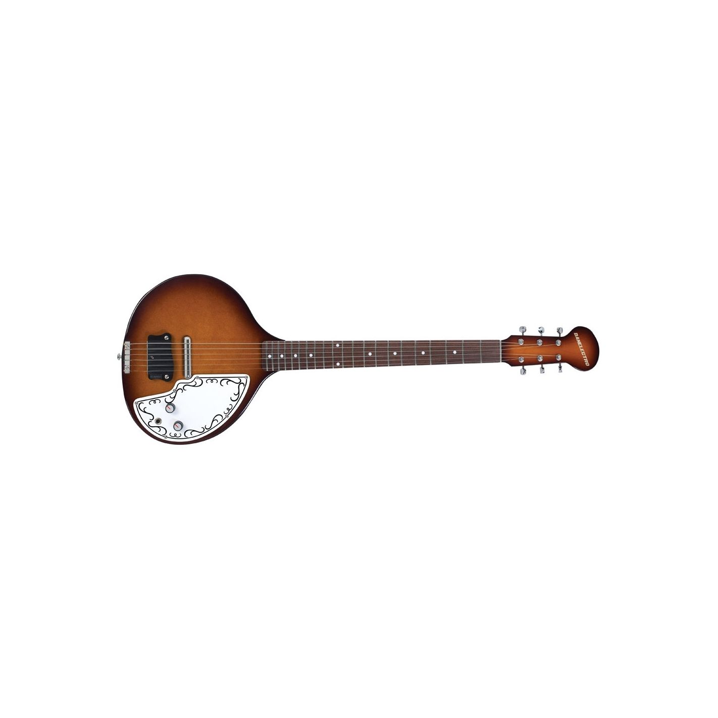 DANELECTRO BABY SITAR BROWN BURST