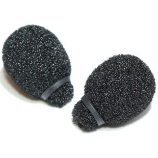 RYCOTE MINIATURE LAVALIER FOAM BLACK