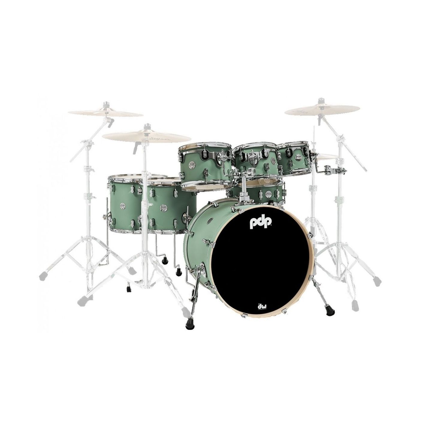 PDP SHELLSET PDCM2217SF SATIN SEAFOAM