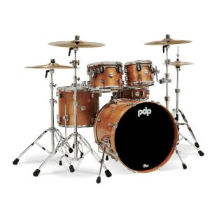 PDP SHELLSET CONCEPT EXOTIC 5-PIECE KIT HONEY MAHOGANY
