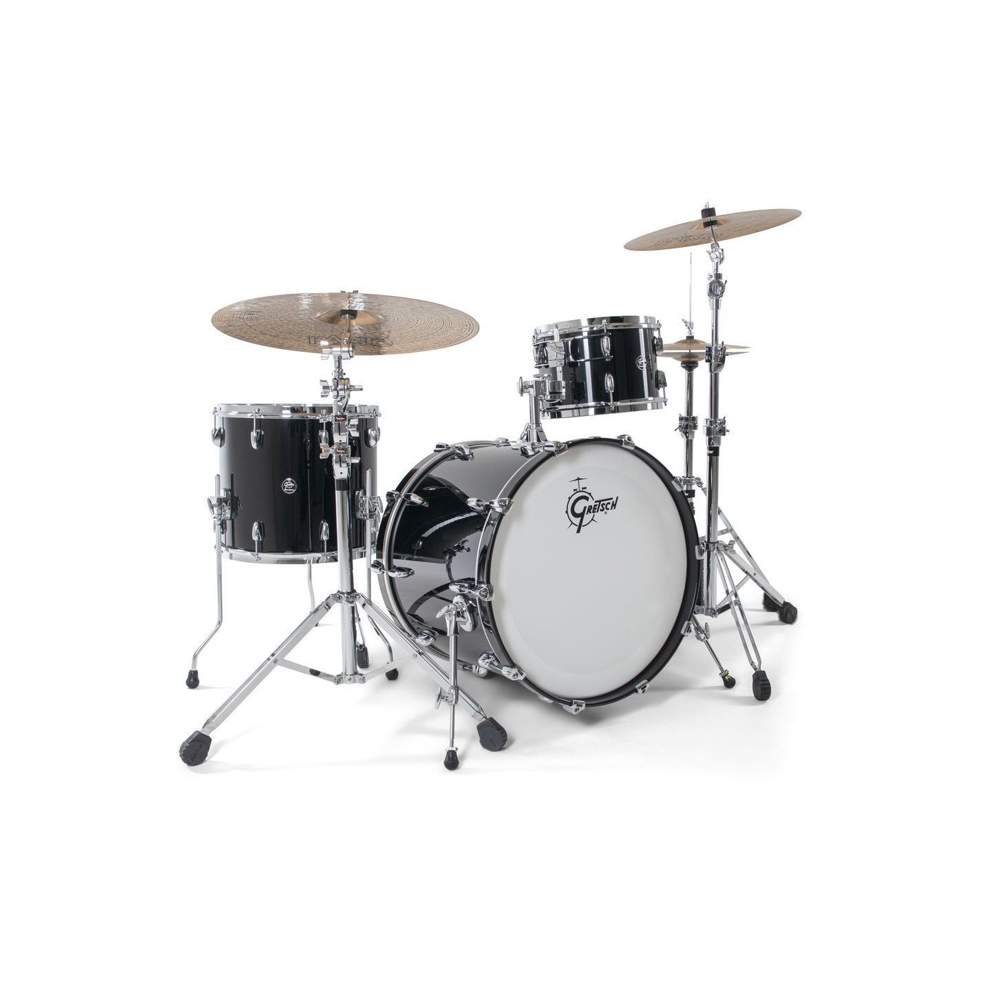 GRETSCH DRUMS SET DE CASCOS RENOWN MAPLE RN2-E823 PIANO BLACK