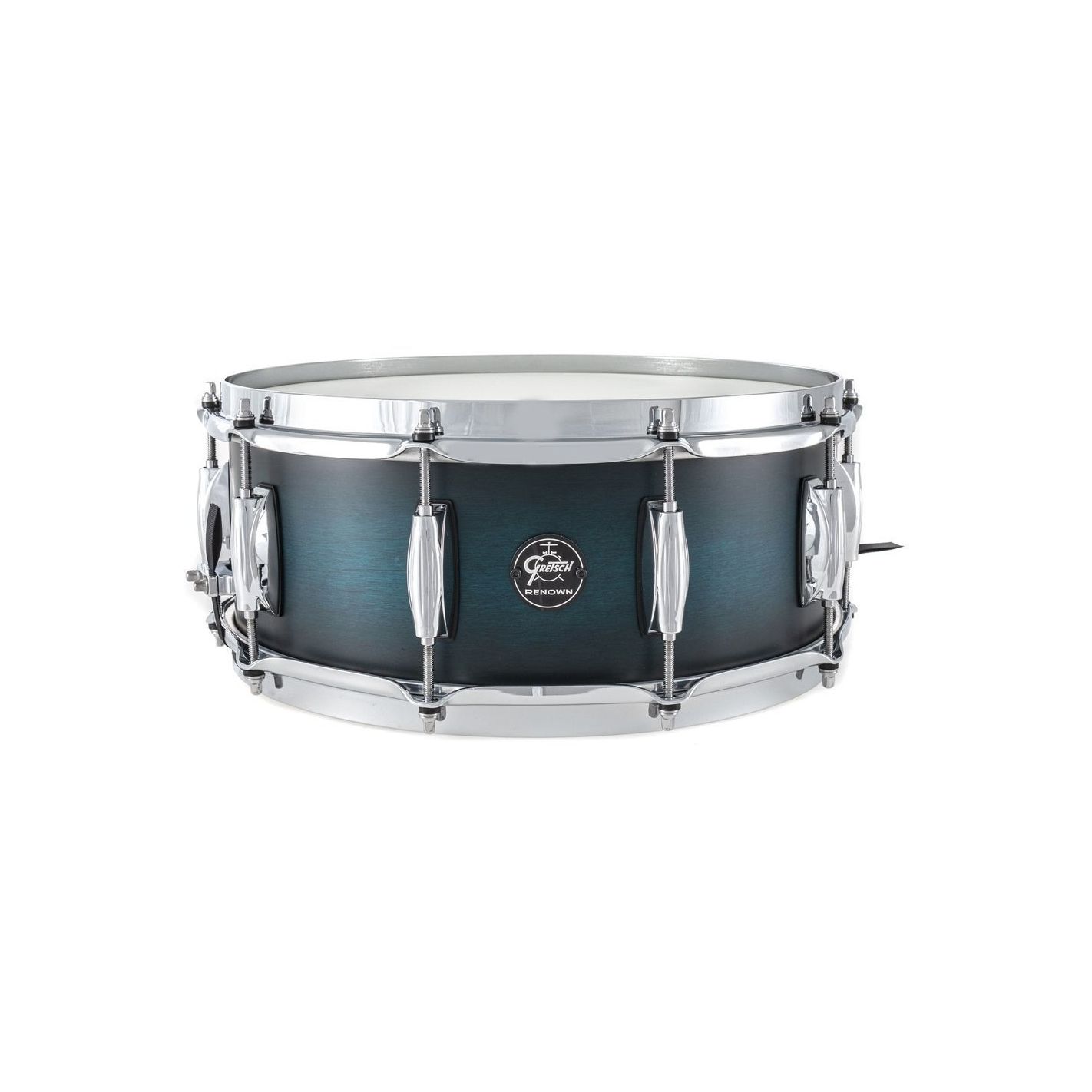 GRETSCH DRUMS CAJA RENOWN MAPLE 14x5.5 SATIN ANTIQUE BLUE BURST