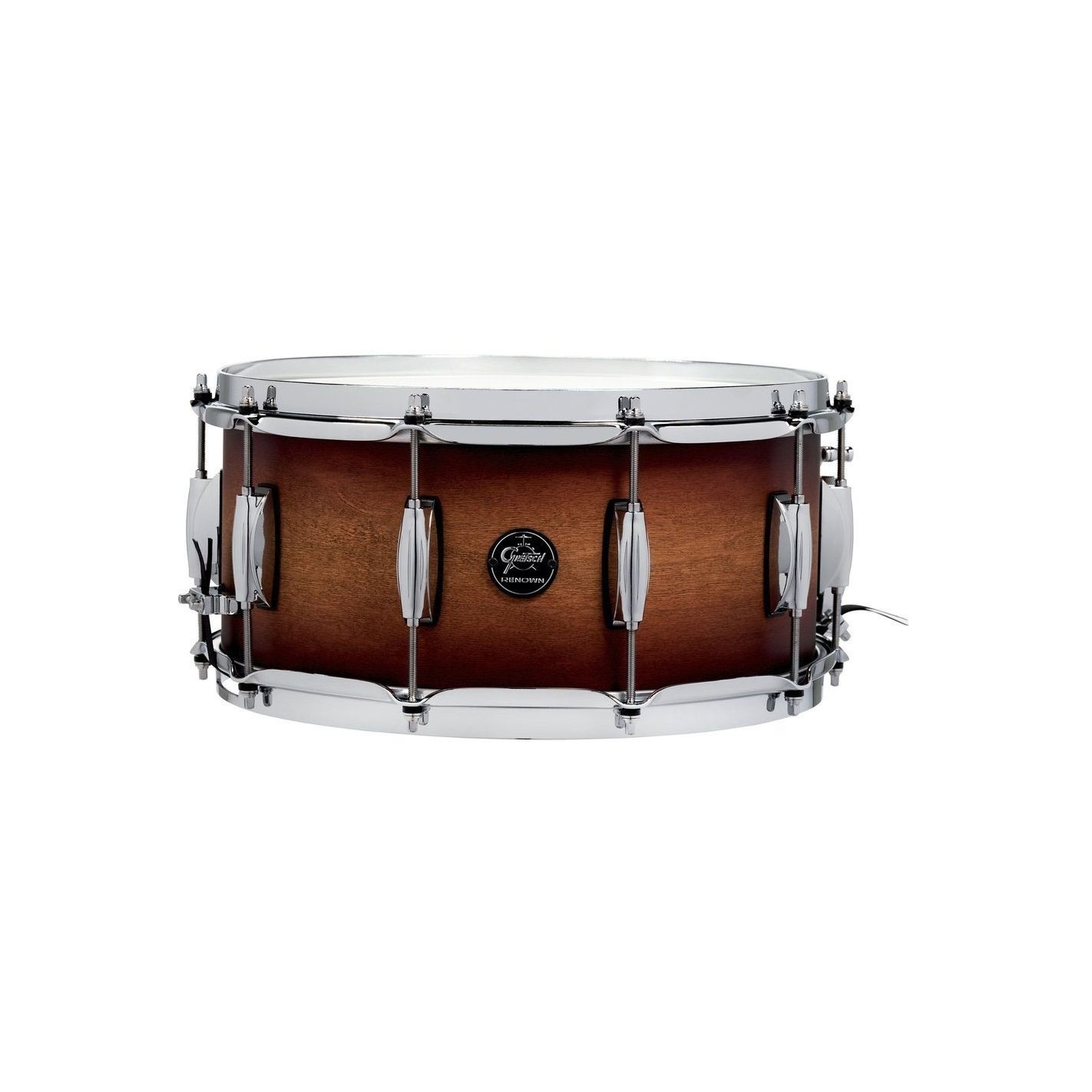 GRETSCH DRUMS CAJA RENOWN MAPLE 14x6.5 SATIN TOBACCO BURST