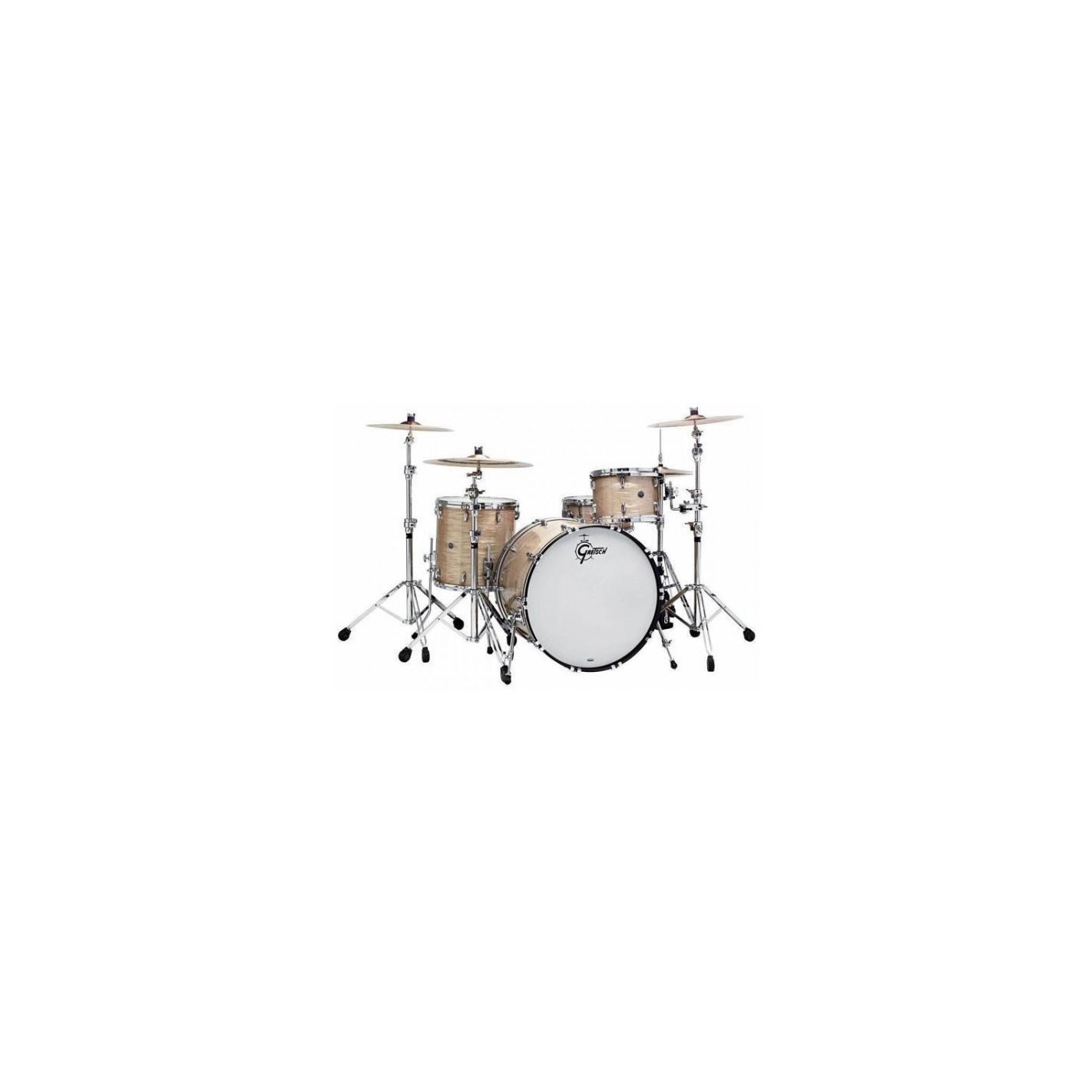 GRETSCH DRUMS SET DE CASCOS USA BROOKLYN GB-RC423 CREME OYSTER