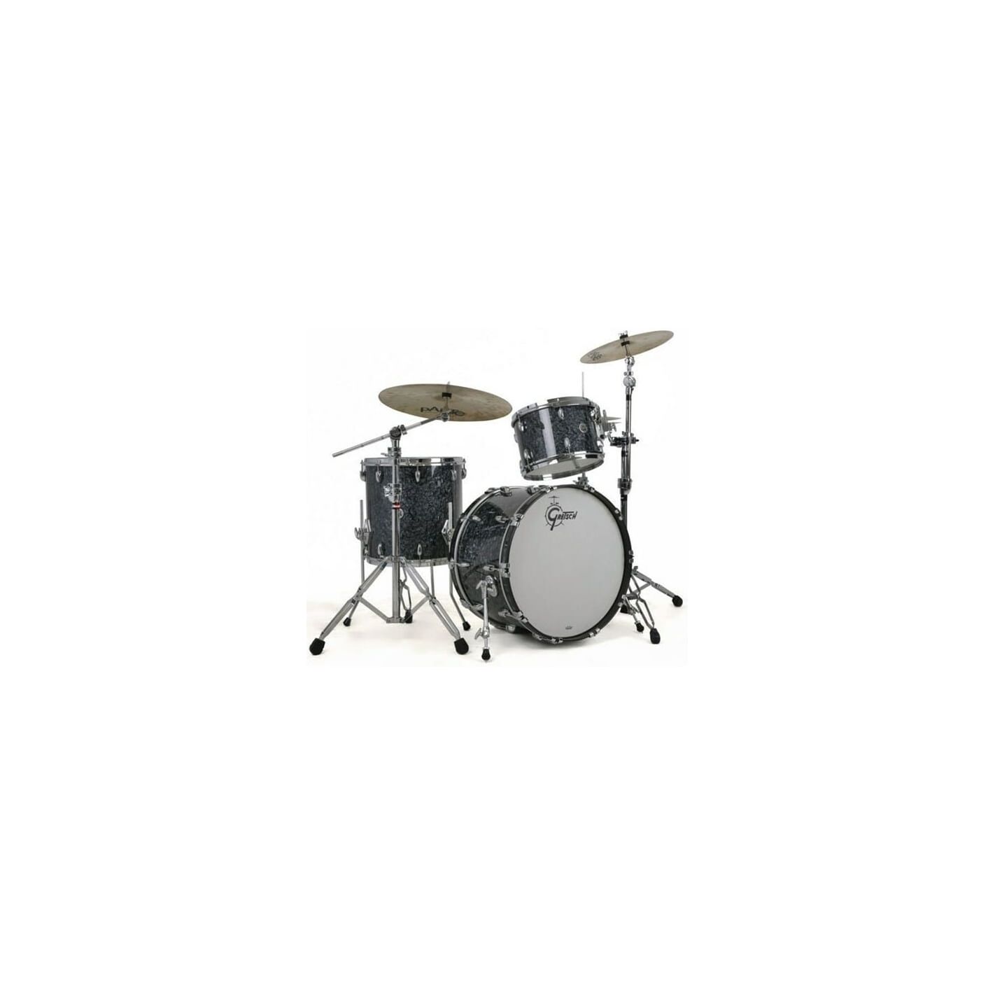GRETSCH DRUMS SET DE CASCOS USA BROOKLYN GB-R443 DEEP MARINE BLACK PEARL