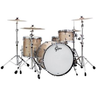 GRETSCH DRUMS SET DE CASCOS USA BROOKLYN GB-R443 CREME OYSTER