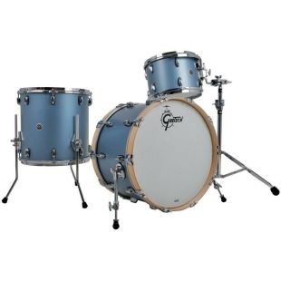 GRETSCH DRUMS SET DE CASCOS USA BROOKLYN GB-R443 SATIN ICE BLUE METALLIC