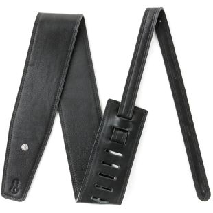 JIM DUNLOP BMF16BK BMF 3.5 IN BASS BLACK DELUXE STRAP
