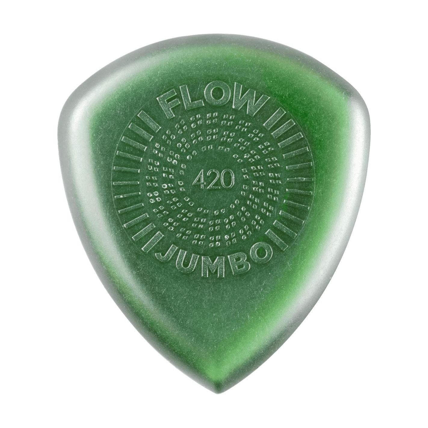 JIM DUNLOP 547R420 FLOW JUMBO GRIP 420 PICK 4.2MM