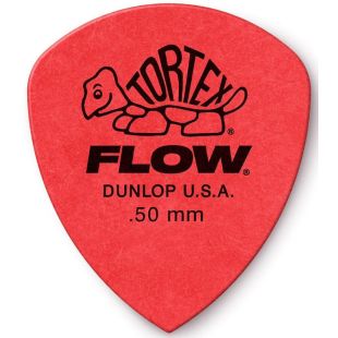 JIM DUNLOP 558P050 TORTEX FLOW PICK .50MM x12