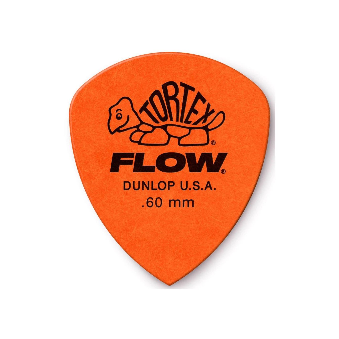 JIM DUNLOP 558P060 TORTEX FLOW PICK .60MM x12
