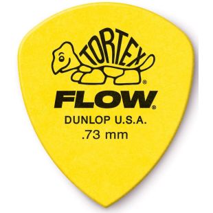 JIM DUNLOP 558P073 TORTEX FLOW PICK .73MM x12