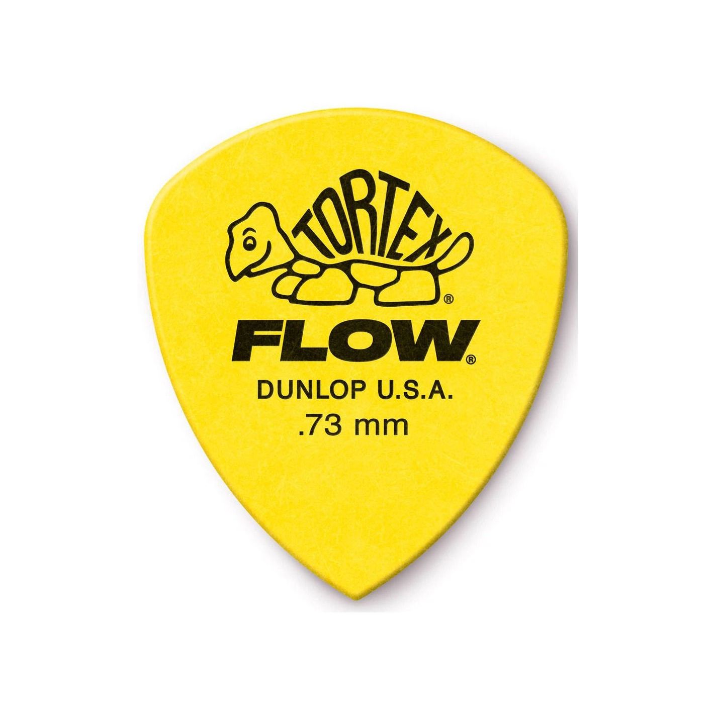 JIM DUNLOP 558P073 TORTEX FLOW PICK .73MM x12