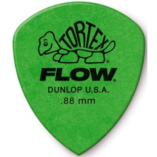 JIM DUNLOP 558P088 TORTEX FLOW PICK .88MM x12