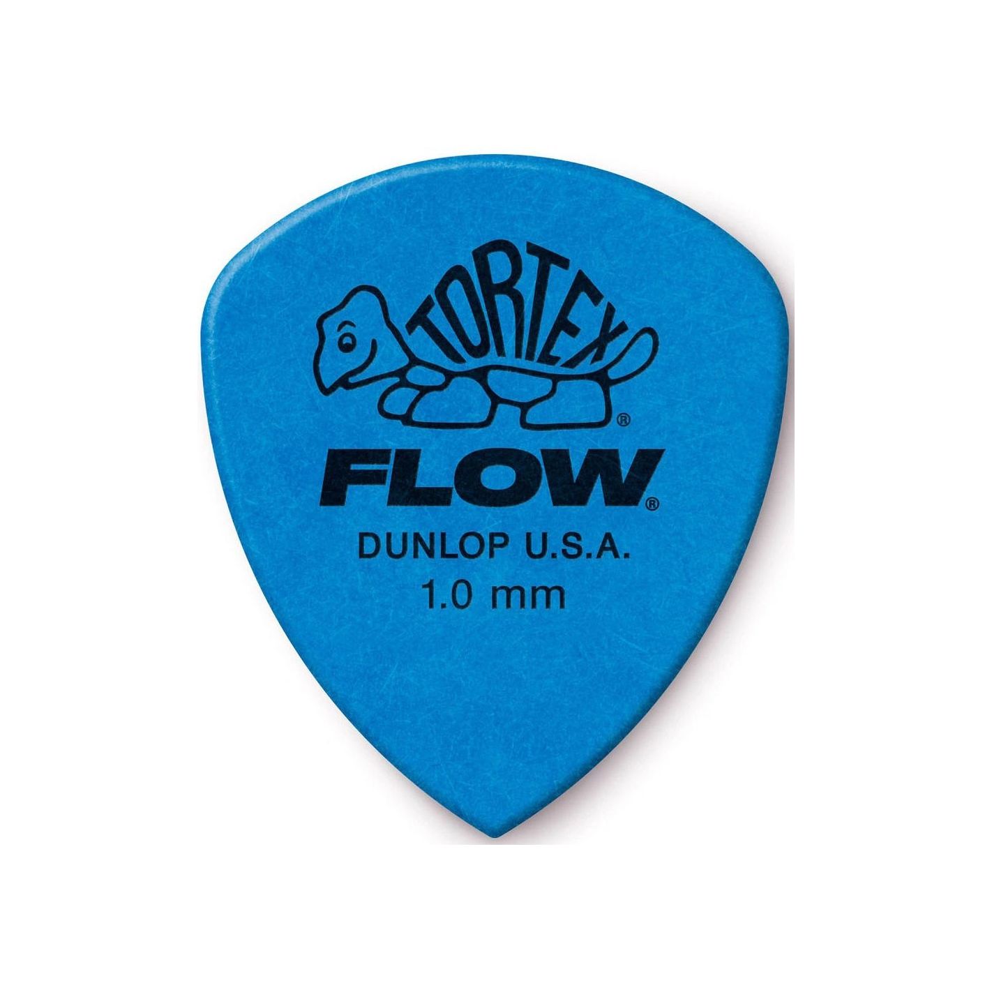 JIM DUNLOP 558P100 TORTEX FLOW PICK 1.0MM x12