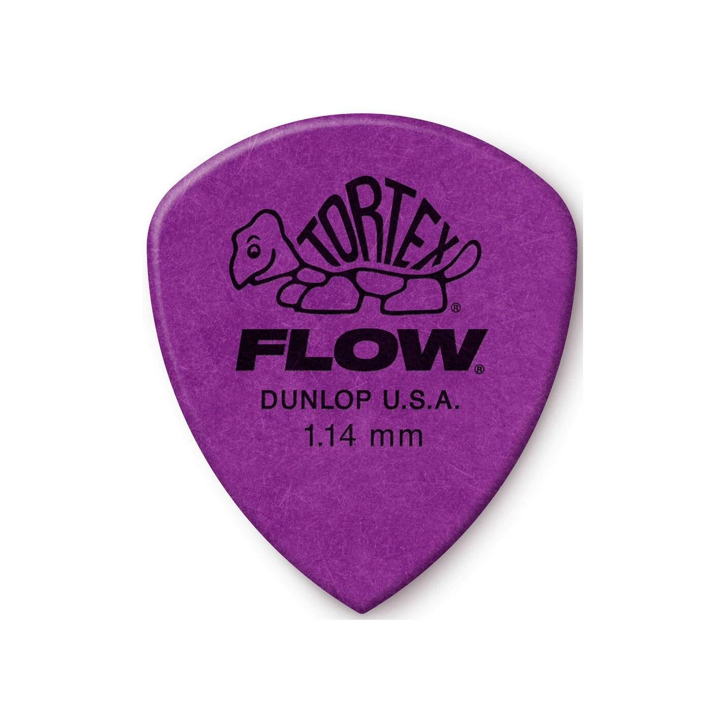 JIM DUNLOP 558P114 TORTEX FLOW PICK 1.14MM x12