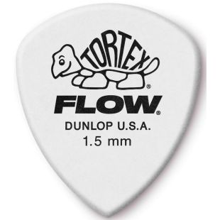 JIM DUNLOP 558P150 TORTEX FLOW PICK 1.50MM x12