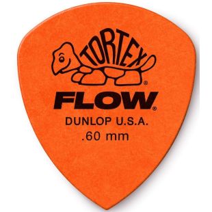 JIM DUNLOP 558-060 TORTEX FLOW PICK .60MM