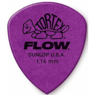 JIM DUNLOP 558-114 TORTEX FLOW PICK 1.14MM