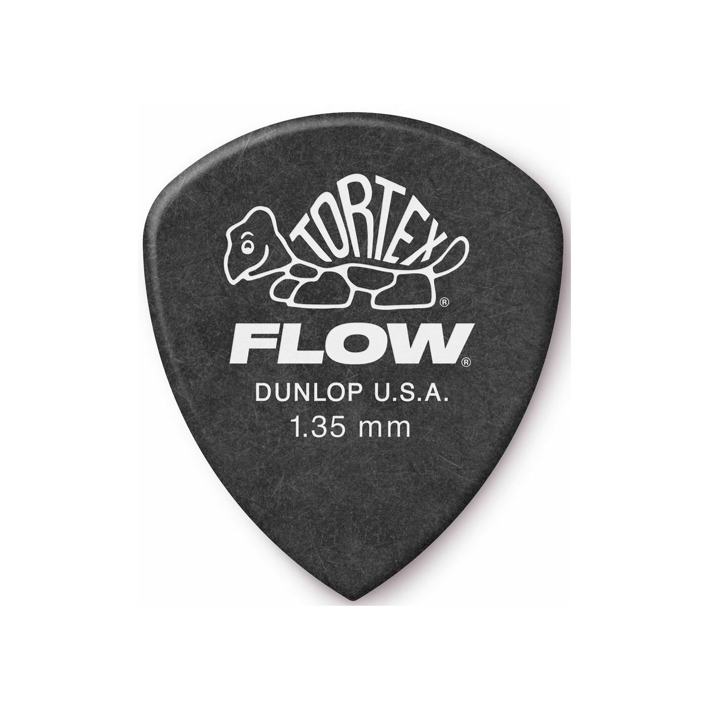 JIM DUNLOP 558-135 TORTEX FLOW PICK 1.35MM